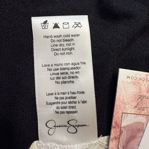 Jessica Simpson Women's Classic Hipster Bikini Bottom Size Medium - Picture 7 of 8